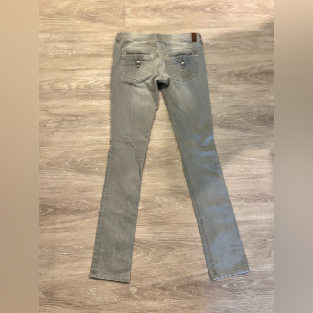 People's Liberation Light Gray Skinny Jeans